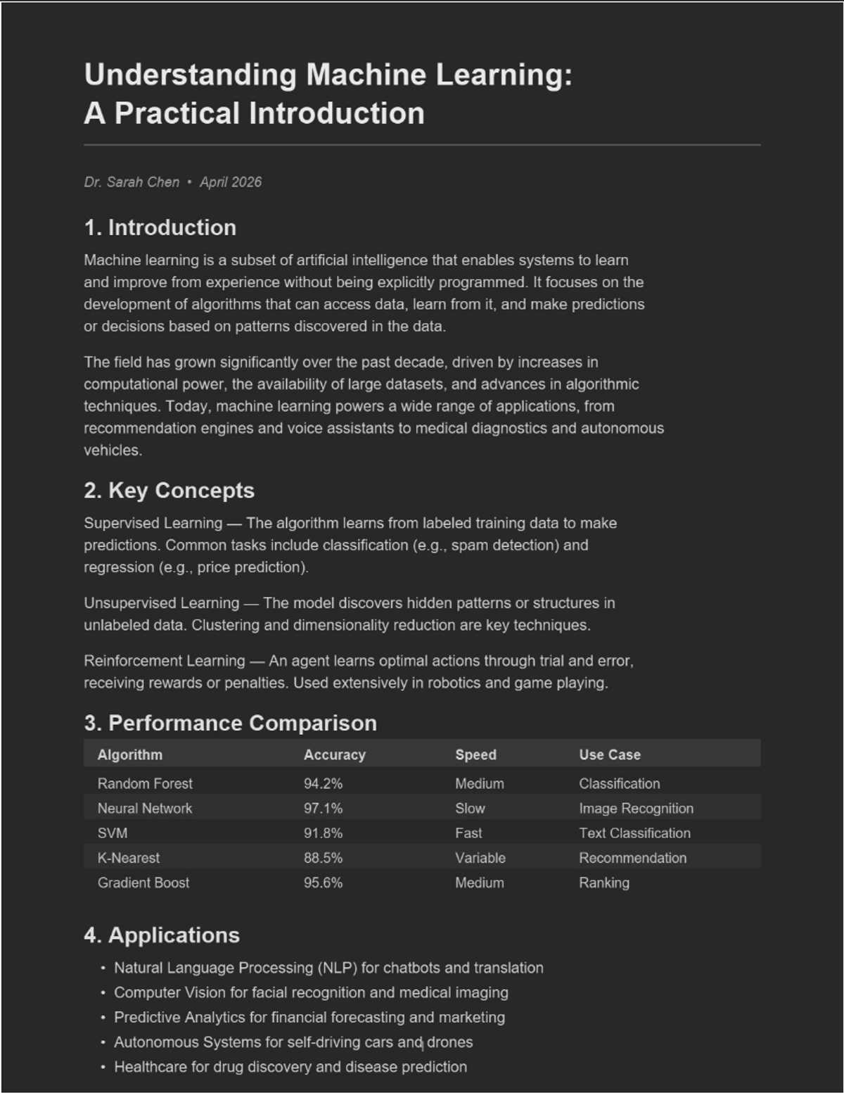PDF converted to Gruvbox dark mode theme with warm dark tones ideal for nighttime reading